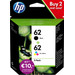 HP 62 Cartridges Combo Pack Main Image