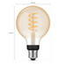 Philips Hue Filament Light White Ambiance Globe E27 