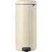 Brabantia NewIcon Pedal Trash Can 30L Soft Beige Main Image