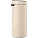 Brabantia Touch Bin 30 Liter Soft Beige rückseite