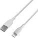 Veripart USB-A-auf-Lightning-Kabel 2 m Kunststoff Weiß 