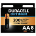 AA-Batterien Duracell Alkaline Optimum 8 Stück Main Image