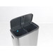 Brabantia Bo Touch Bin Hi 2 x 30 Liter Matt Steel Fingerprint Proof + Müllbeutel (120 Stück) 