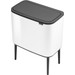 Brabantia Bo Touch Bin Prullenbak 11 + 23 Liter White 