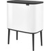 Brabantia Bo Touch Bin Prullenbak 11 + 23 Liter White 