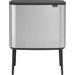 Brabantia Bo Touch Bin 11 + 23 Liter Matt Steel Fingerprint Proof Main Image