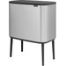 Brabantia Bo Touch Bin 11 + 23L Matte Steel Fingerprint Proof 