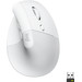 Logitech Lift Vertikale ergonomische Maus Weiß Main Image