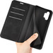 Just in Case Wallet Magnetic Samsung Galaxy A13 4G Book Case Black product in use