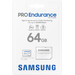 Samsung PRO Endurance 64 GB microSDXC + SD-Adapter verpackung