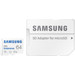 Samsung PRO Endurance 64 GB microSDXC + SD-Adapter vorne