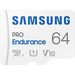 Samsung PRO Endurance 64 GB microSDXC + SD-Adapter vorne