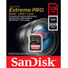 SanDisk SDXC Extreme Pro 128GB 200 MB/s verpackung