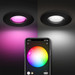 Philips Hue Xamento Badezimmer-Einbaustrahler Schwarz White & Color 3er-Pack produkt in gebrauch