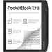 PocketBook Era 16 GB Silber + Flip Book Case Schwarz vorne