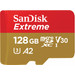 SanDisk MicroSDXC Extreme 128GB 190 MB/s + SD Adapter Main Image