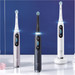 Oral-B iO 9n Rose Quartz + iO Ultimate Clean Brush Attachments (4 units) product in use