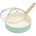 GreenPan Padova Mint Green Topf- und Pfannenset 6-teilig vorne