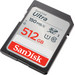 SanDisk SDXC Ultra 512GB 150MB/s oberseite