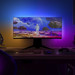 Philips Hue Play Lightstrip PC 32 - 34 Zoll + Lightbar Schwarz Doppelpack produkt in gebrauch