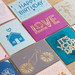 Cricut Cut-Away Cards Neutrals A2 (10.8x14cm) 8-pack product in use