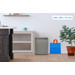 Brabantia Bo Touch Bin 60 Liter Mineral Concrete Grey + Müllsäcke (120 Stück) visuelles Coolblue 1