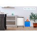 Brabantia Bo Touch Bin Hi Mülleimer 2 x 30 Liter mit 2 Kunststoff Inneneimer White + Müllsäcke (120 Stück) visuelles Coolblue 1