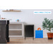 Brabantia Bo Touch Bin Hi Mülleimer 60 Liter mit Kunststoff Inneneimer Matt Black + Müllsäcke (120 Stück) visuelles Coolblue 1