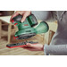 Bosch Universal Sander 18V-10 + 2,5-Ah-Akku (2x) produkt in gebrauch