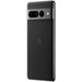 Google Pixel 7 Pro 128GB Black 5G + Just in Case Soft Back Cover Transparent right side