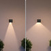 Philips Hue Resonate Downward White & Color - Schwarz produkt in gebrauch