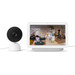 Google Nest Cam Indoor Wired 2er-Pack + Nest Türklingel + Nest Hub 2 produkt in gebrauch