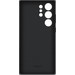 Samsung Galaxy S23 Ultra Back Cover Leather Black back