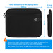 BlueBuilt Laptop Sleeve for Apple MacBook Pro 16 inches Black 