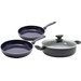 GreenPan Torino Ceramic Frying Pan Set 24cm + 28cm + High-Sided Skillet 28cm Main Image