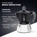 Bialetti New Moka Induction Schwarz 6 Tassen 