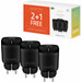 Hombli Smart Plug Schwarz 3er-Pack Main Image