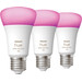 Philips Hue White and Color E27 1100lm 3-pack Main Image