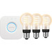 Philips Hue Filament White Ambiance Standard 3er-Pack + Bridge Main Image