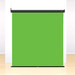 StudioKing Wand Pull-Down Greenscreen FB-180200WG 180 x 200 cm produkt in gebrauch