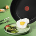 Tefal Renew On Ceramic Frying Pan Set 24cm + 28cm + High-sided Skillet 24cm product in use