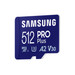 Samsung PRO Plus 512GB (2023) microSDXC + SD-Adapter 