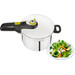 Tefal Secure 5 Trendy Schnellkochtopf 6 Liter + Dampfkorb 