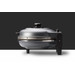 Optima Napoli Pizza Oven Cast Iron Black right side