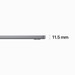 Apple MacBook Air 15 inches (2023) M2 (8-core CPU/10-core GPU) 24GB/512GB Space Gray QWERTZ visual supplier