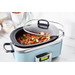 GreenPan Elite Slowcooker Blue Haze 6L product in use