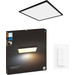 Philips Hue Aurelle White Ambiance Large Square Black + Dimmer Main Image