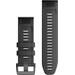 Garmin Silikonarmband Grau 26 mm rückseite