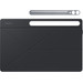 Samsung Galaxy Tab S10 Ultra / Tab S9 Ultra Book Case Schwarz detail