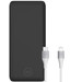 BlueBuilt Powerbank mit Schnellladefunktion 20.000 mAh + Lightning-Kabel 1,5 m Nylon Weiß Main Image